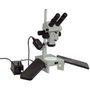Микроскоп МБС-10 идеально подходит для профессиональных закрепщиков и оценщиков для удобства работы в комплект входят подлокотники.