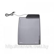 Бювар с USB 33*40.5 см с поднимающимся верхом Durable (черный) фото