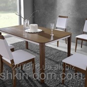Комплект обеденный Риана из натурального дерева -стол + 4 стульев