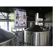 Мини-пивоварни классического светлого, темного и пшеничного чешского пива от 100 до 20 000 литров в сутки фотография