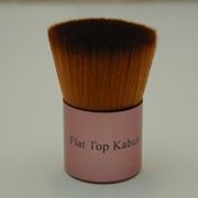 Кабуки для основы розовая Flat Top Kabuki USA. Кисти для макияжа