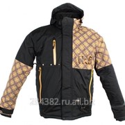 IXS Куртка для езды на снегоходе SQUARE коричневая клетка