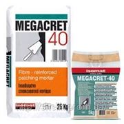 Ремонтный раствор армированный фиброй высокой прочности Мегакрет-40 / MEGACRET-40