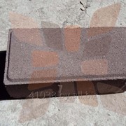 Плитка тротуарная Кирпичик 6 см цветной фото