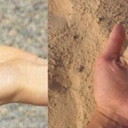 Песок речной мытый крупнозернистый фото