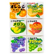 Жевательная резинка Marukawa ассорти из 6 фруктовых вкусов, 32,4 г. фото