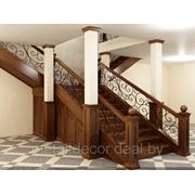 Ограждения и перила из металла (холодная ковка). фото