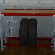 Стеллажи для хранения шин и колес фото