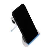 Подставка для телефона LuazON, складная, усиленная, регулируемая высота, синяя фотография