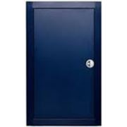 Щит VOLTA встр. на 48(56) модулей с металлической дверцей, цвет синий ультрамарин Hager