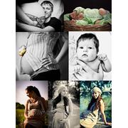Фотосъемка будущих мам и новорожденных детей фото