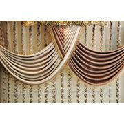 Пошив штор с ламбрекенами фото