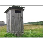 Туалет в сельской местности фото