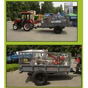 Тракторный прицеп для перевозки скота и сельскохозяйственной продукции
