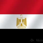 Флаг национальный Египет фотография