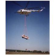 Система транспортировки грузов СТГ для перевозки по воздуху грузов на внешней подвеске вертолета Ми-8.