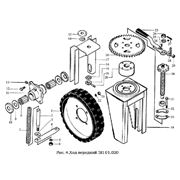 Ход задний ЗП 01.220 запасные части и агрегаты к зернометателю самопередвижному ЗМ-60 фото