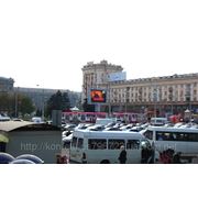 Реклама на видеоэкране пл. Петровского/напротив ЖД Вокзал, Сильпо24, АТБ24, Фокстрот фото