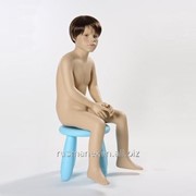 Детский манекен (сидячий) мальчик, 6 лет Young-05-3 фото