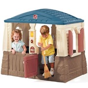 Детский игровой домик из пластика Уютный коттедж