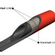 Рукав напорный резиновый с текстильным каркасом ГОСТ 18698-79 фото