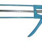Пистолет скелетный для герметика голубой 26190