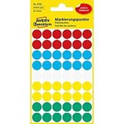 Avery Zweckform Этикетки-точки Avery Zweckform, для выделения, круглые, разноцветные, d-12 мм, 270 штук 5 фотография