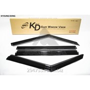 Дефлектор окон черный по 3 компл в упаковке Kyoung Dong, кросс_номер P82222K000 фотография