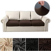 Чехол на подушку для дивана 1/2 места, эластичный чехол для сиденья для дивана, стула, эластичный моющийся фото