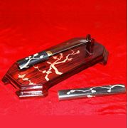 Нож боевой авторская композиция Ветвь Сакуры изготовление продажа фото