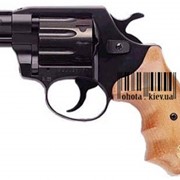 Револьверы для стрельбы резиновыми пулями,ALFA 420 (черный, дерево). Изготовлено - ALFA (Чехия)