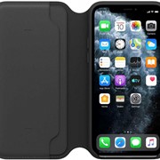 Чехол (флип-кейс) Apple для Apple iPhone 11 Pro Max Leather Folio черный (MX082ZM/A) фото