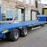 Полуприцеп-тяжеловоз 2-осный низкорамный 98772-0000010, спецификация 11П фото