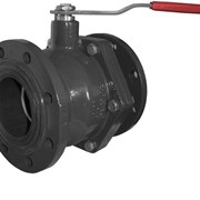 Кран чугунный шаровой Zetkama V565 V565-080 Ду 80 Ру 16 фото