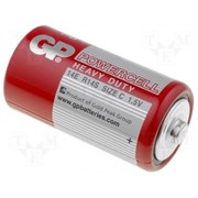 Батарейка R20 Gp Powercell красные фотография