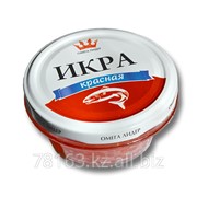 Икра красная созданная из морских водорослей фото