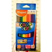 Цветные карандаши Maped 12 цветов фотография