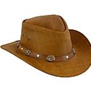 Ковбойская шляпа. Австралийский стиль,кожа №6