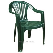 Кресло пластмассовое зеленое "Романтик"