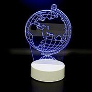 3D светильник “Глобус“ фотография