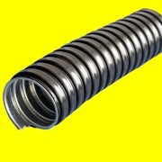Металлорукав в ПВХ изоляции МРПИ нг LS черный 22 мм фото