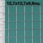 Сварная сетка оцинкованная 12,7*12,7*0,8 мм (цинка до 20 г/м2)