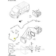 Датчик ABS на Opel Vivaro 01->06 (передний) — Opel (оригинал) - 44 14 181 фото