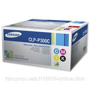 Samsung Картридж Samsung CLP-300/ 300N/ CLX-2160/ 2160N 3160N/ 3160FN Bundle (C M Y K) (CLP-P300C/ELS) фото