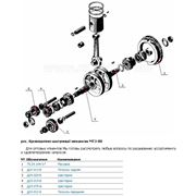 Кривошипно-шатунный механизм - пусковой двигатель трактора МТЗ-80 фото