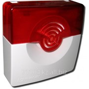 Оповещатель свето-звуковой для помещений ОПОП 2-35 (бело/красный) фото