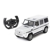 Mercedes-Benz G55 AMG RASTAR, 1:14 радиоуправляемая модель, Джойстик, Серебристый фотография