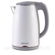 Чайник GALAXY 1.7л GL-0307 дисковый 2000Вт белый фото