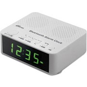 Радиоприемник часы Ritmix RRC-818W, цифры 20мм, зелёные, будильник, Bluetooth, FM, MP3, microUSB-220B, бел