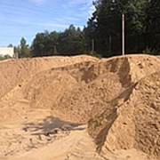 Песок для стройки фото